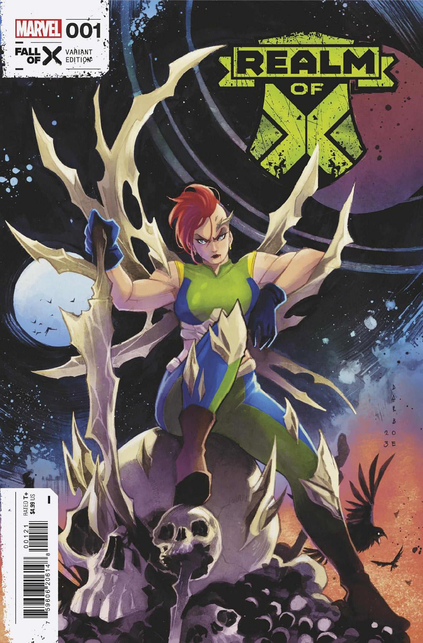 Realm Of X 1 Karen Darboe Variant [Fall] | Dragon's Lair Comics and Fantasy Houston TX