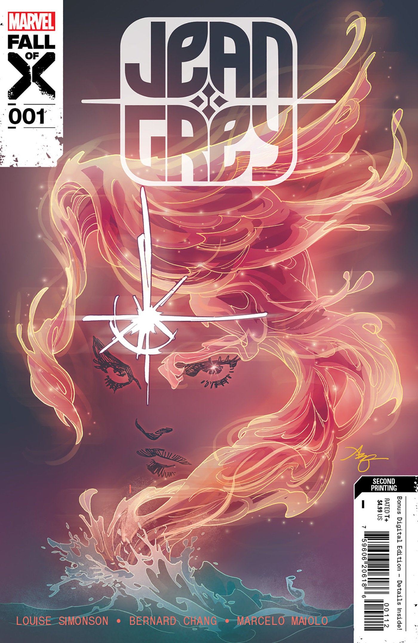 Jean Grey 1 Amy Reeder 2nd Print Variant [Fall] | Dragon's Lair Comics and Fantasy Houston TX