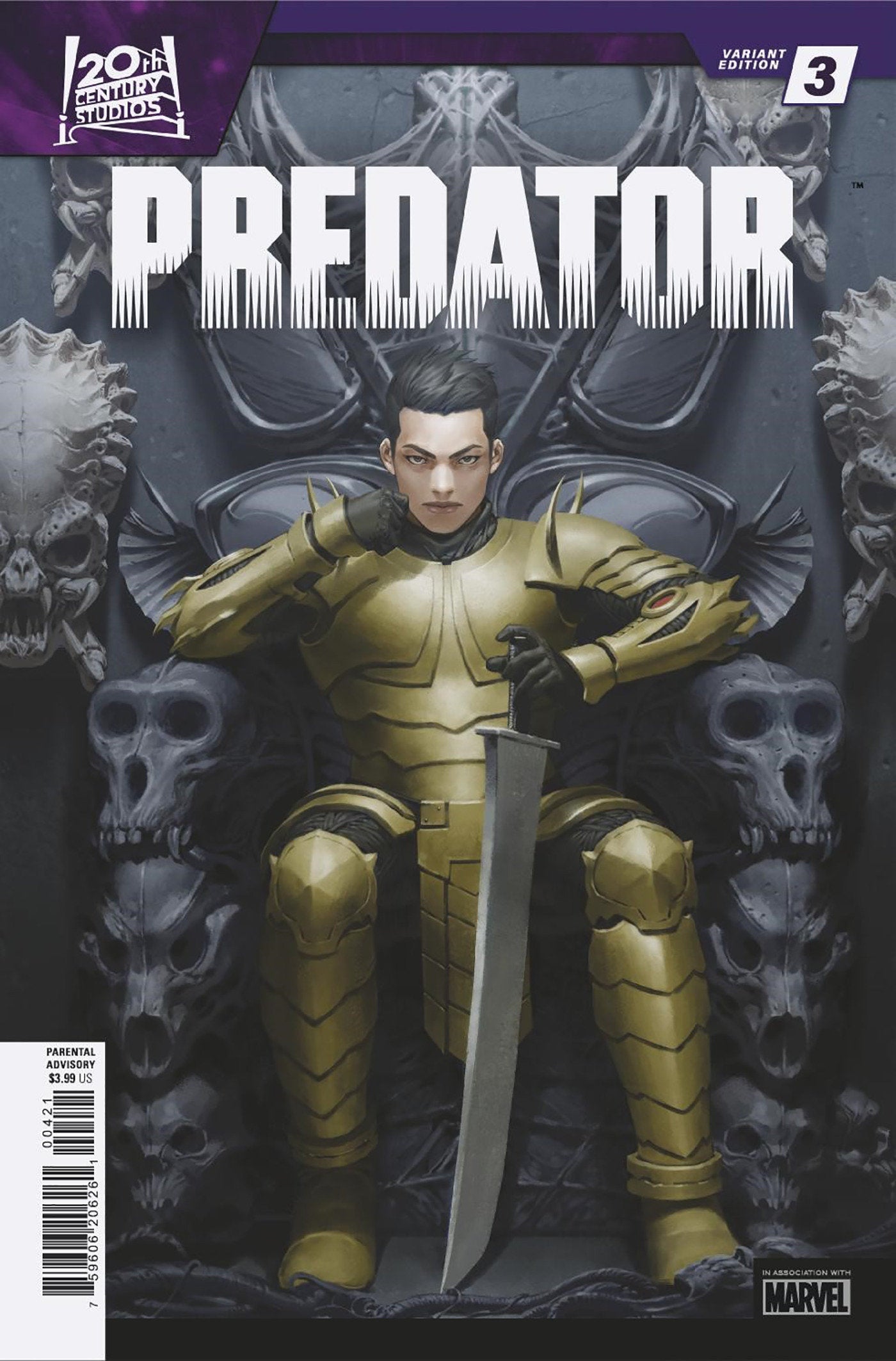 Predator 4 Jung-Geun Yoon Variant | Dragon's Lair Comics and Fantasy Houston TX