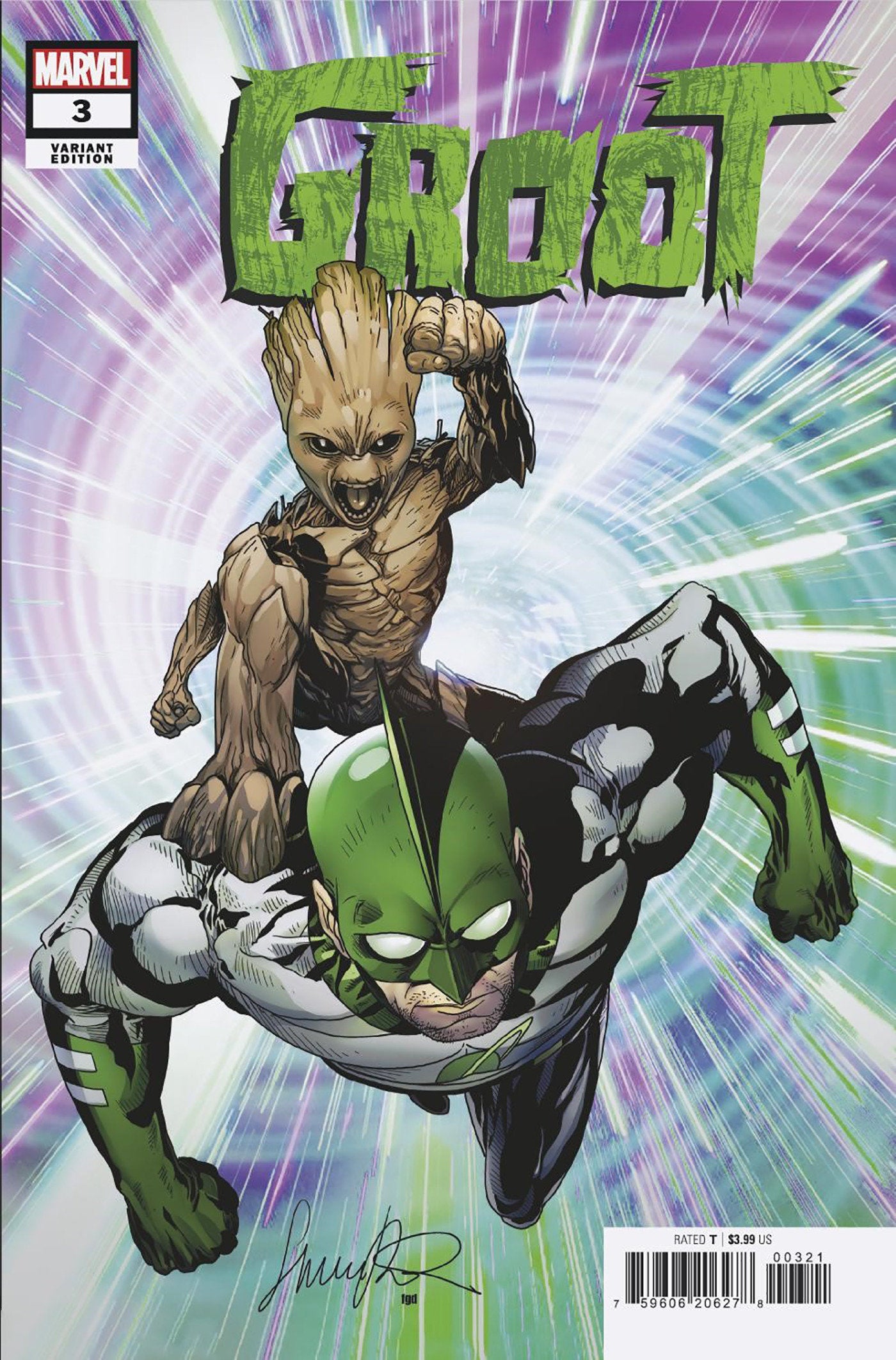 Groot 3 Salvador Larroca Variant | Dragon's Lair Comics and Fantasy Houston TX