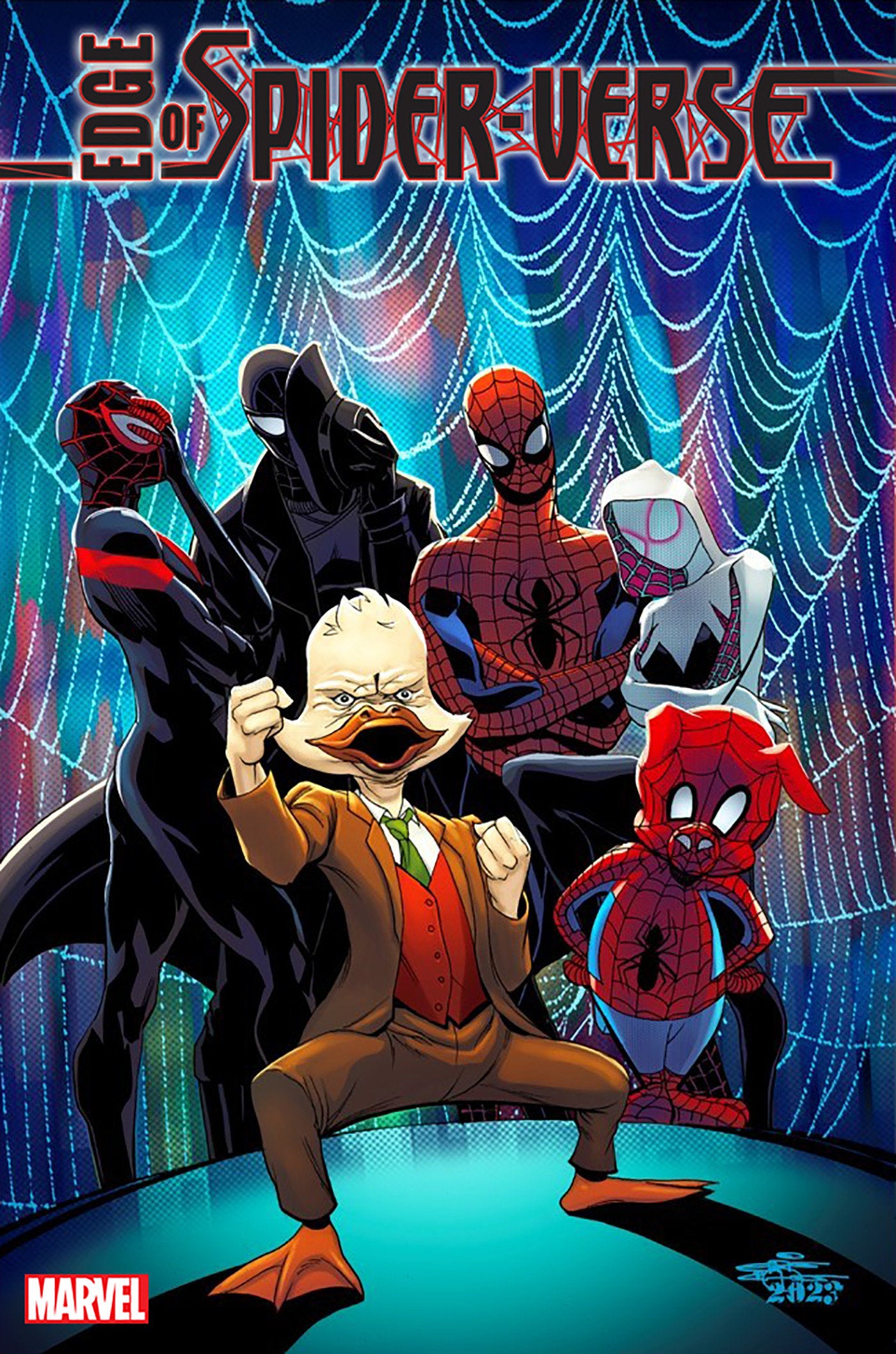 Edge Of Spider-Verse 1 Chriscross Howard The Duck Variant | Dragon's Lair Comics and Fantasy Houston TX