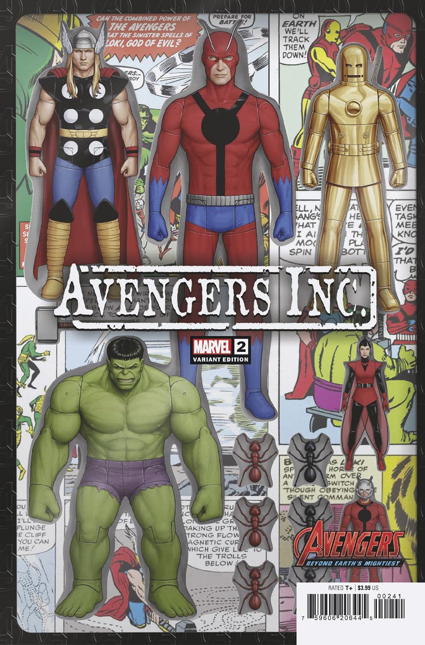 Avengers Inc. 2 John Tyler Christopher Avengers 60th Variant | Dragon's Lair Comics and Fantasy Houston TX