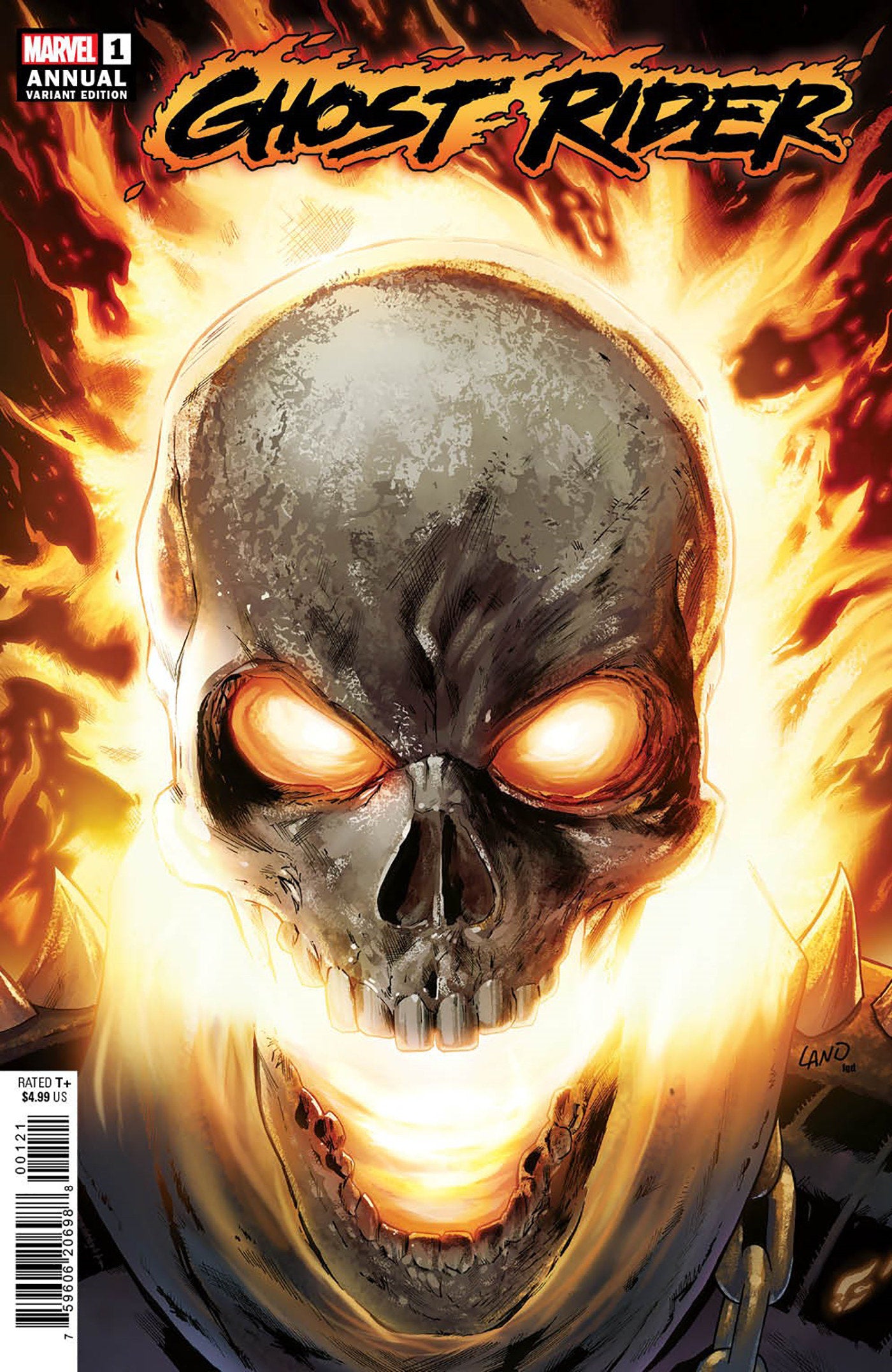 Ghost Rider Annual 1 Greg Land Variant | Dragon's Lair Comics and Fantasy Houston TX