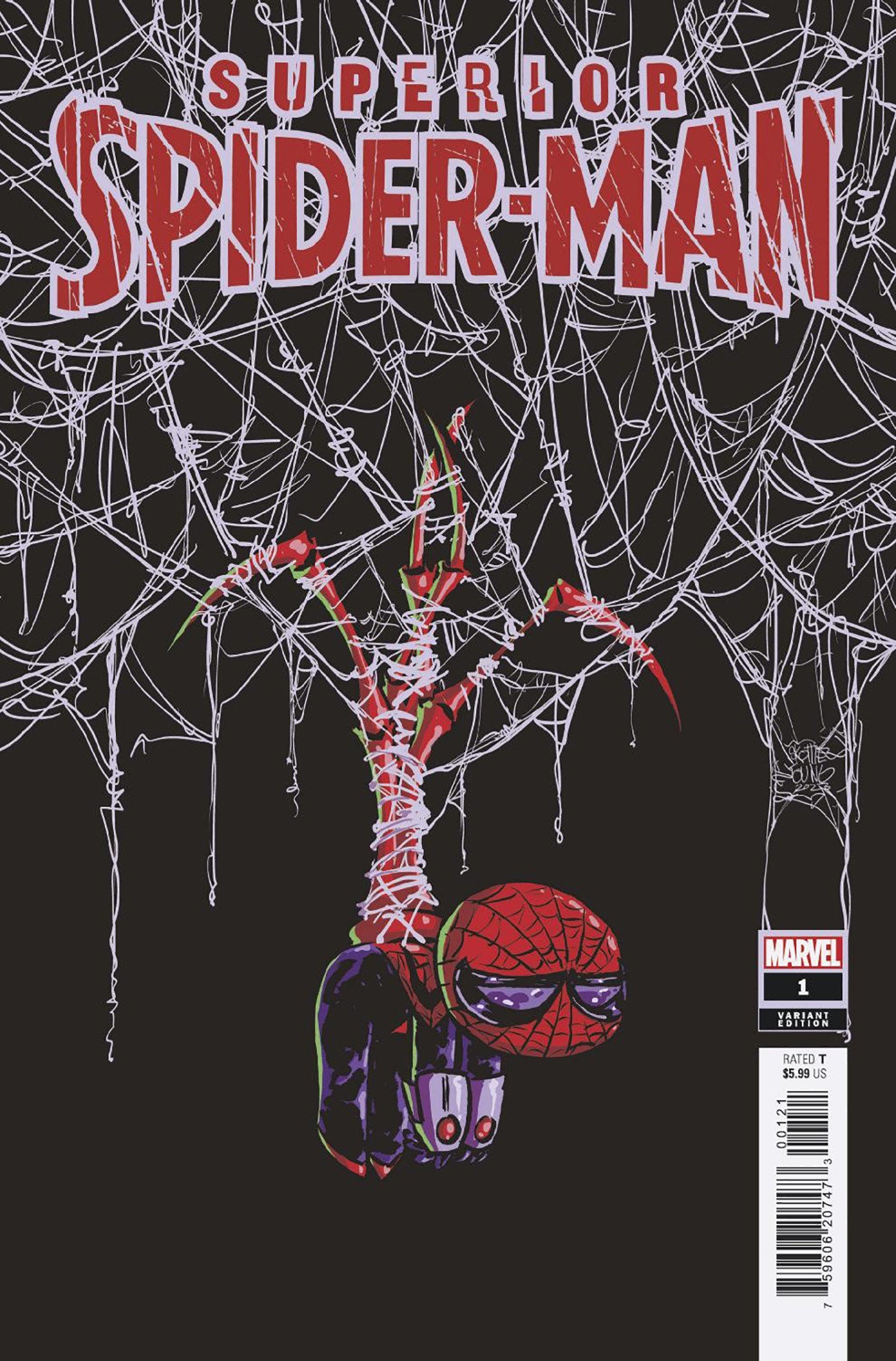 Superior Spider-Man 1 Skottie Young Variant | Dragon's Lair Comics and Fantasy Houston TX