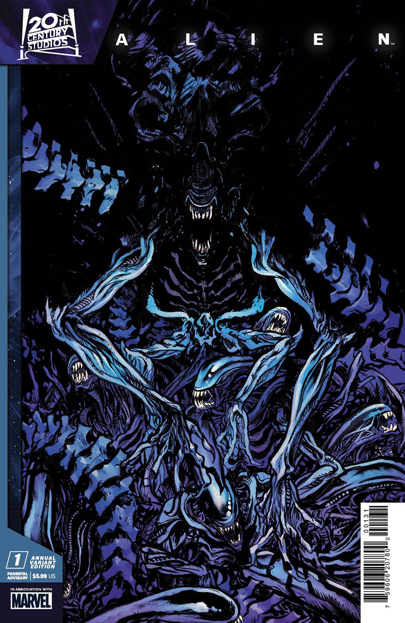 Alien Annual 1 Daniel Warren Johnson Variant | Dragon's Lair Comics and Fantasy Houston TX