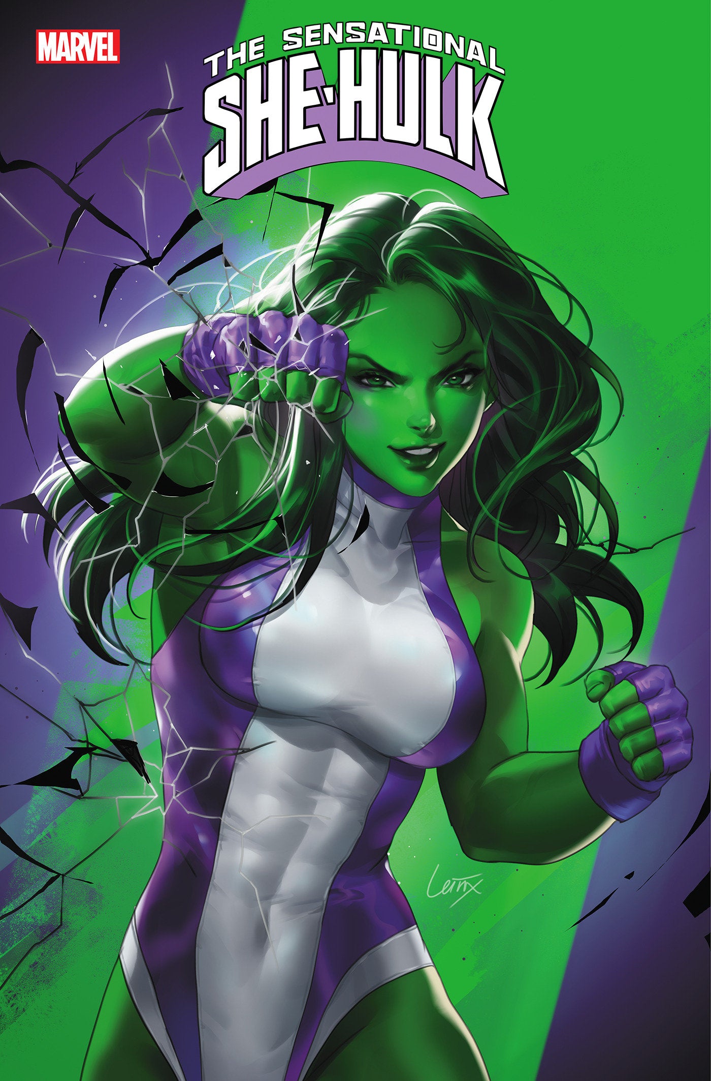 Sensational She-Hulk 1 Leirix She-Hulk Variant | Dragon's Lair Comics and Fantasy Houston TX