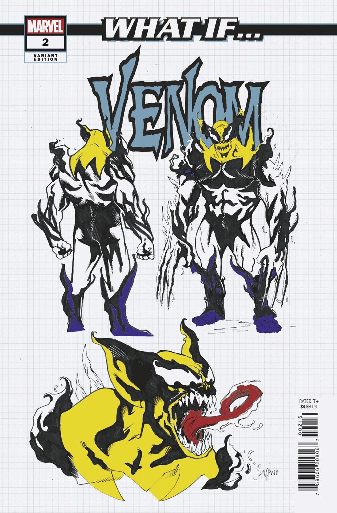 What If...? Venom #2 Chris Campana Design Variant | Dragon's Lair Comics and Fantasy Houston TX