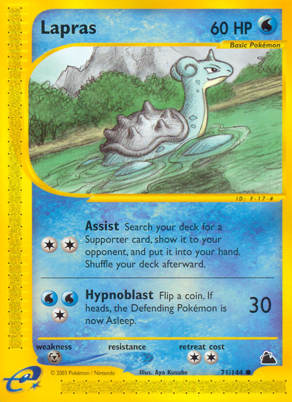 Lapras (71/144) [Skyridge] | Dragon's Lair Comics and Fantasy Houston TX