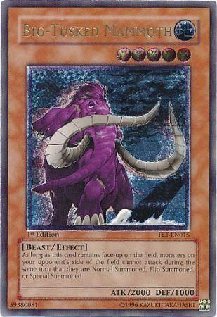 Big-Tusked Mammoth [FET-EN015] Ultimate Rare | Dragon's Lair Comics and Fantasy Houston TX