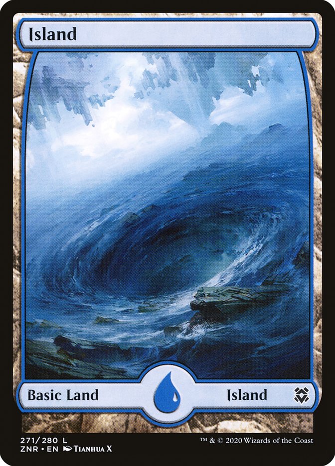 Island (271) [Zendikar Rising] | Dragon's Lair Comics and Fantasy Houston TX