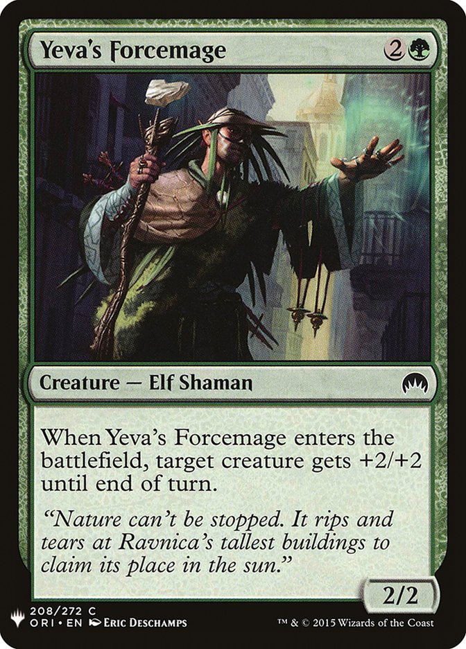 Yeva's Forcemage [Mystery Booster] | Dragon's Lair Comics and Fantasy Houston TX