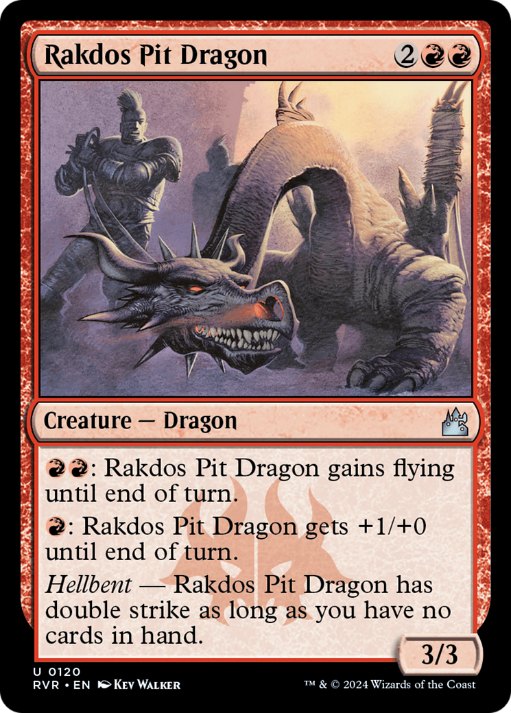 Rakdos Pit Dragon [Ravnica Remastered] | Dragon's Lair Comics and Fantasy Houston TX