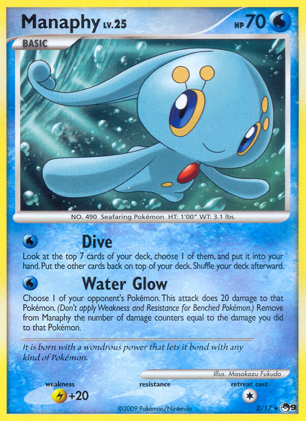 Manaphy (2/17) [POP Series 9] | Dragon's Lair Comics and Fantasy Houston TX