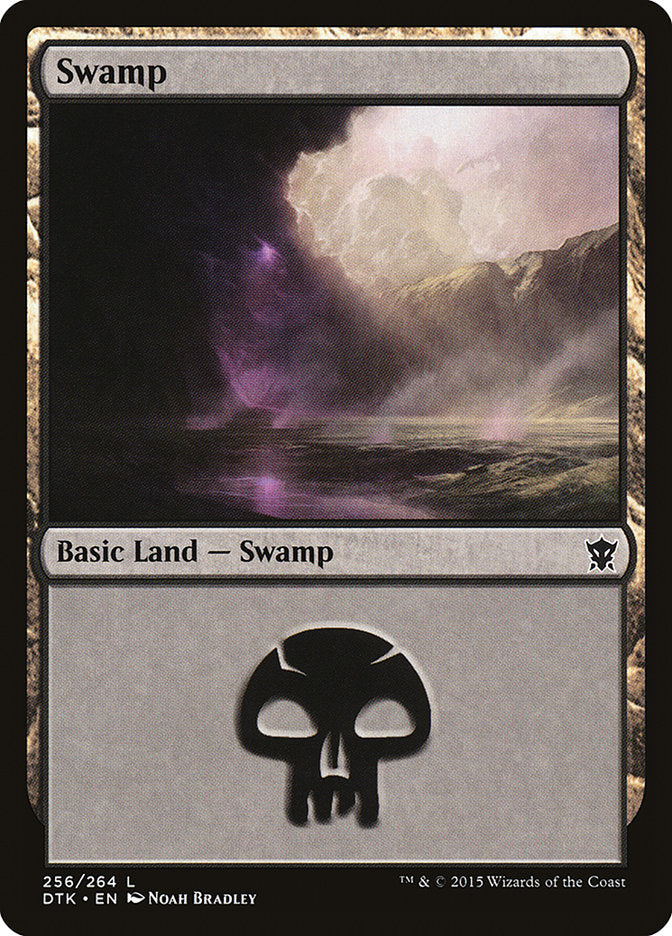 Swamp (256) [Dragons of Tarkir] | Dragon's Lair Comics and Fantasy Houston TX