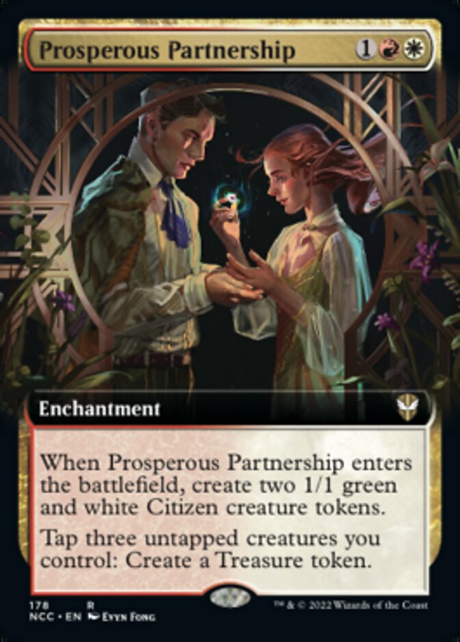 Prosperous Partnership (Extended Art) [Streets of New Capenna Commander] | Dragon's Lair Comics and Fantasy Houston TX