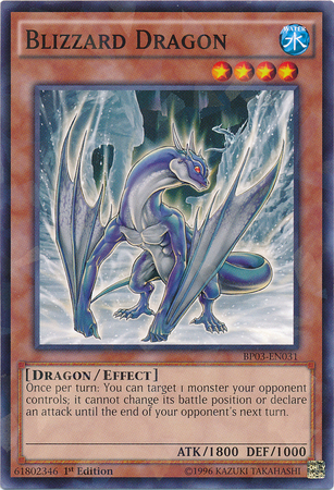 Blizzard Dragon [BP03-EN031] Shatterfoil Rare | Dragon's Lair Comics and Fantasy Houston TX