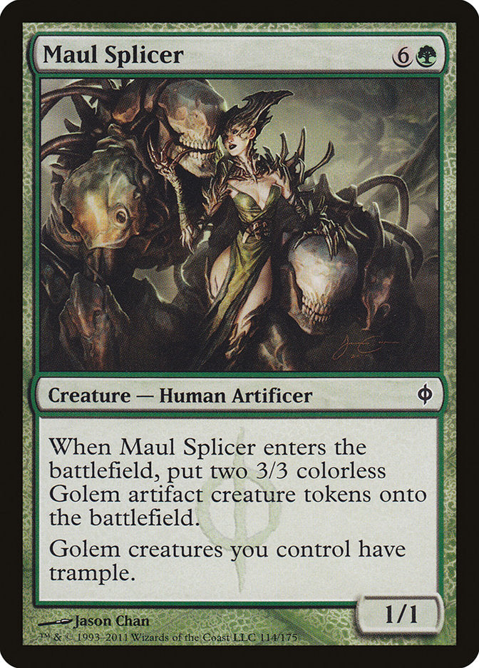 Maul Splicer [New Phyrexia] | Dragon's Lair Comics and Fantasy Houston TX