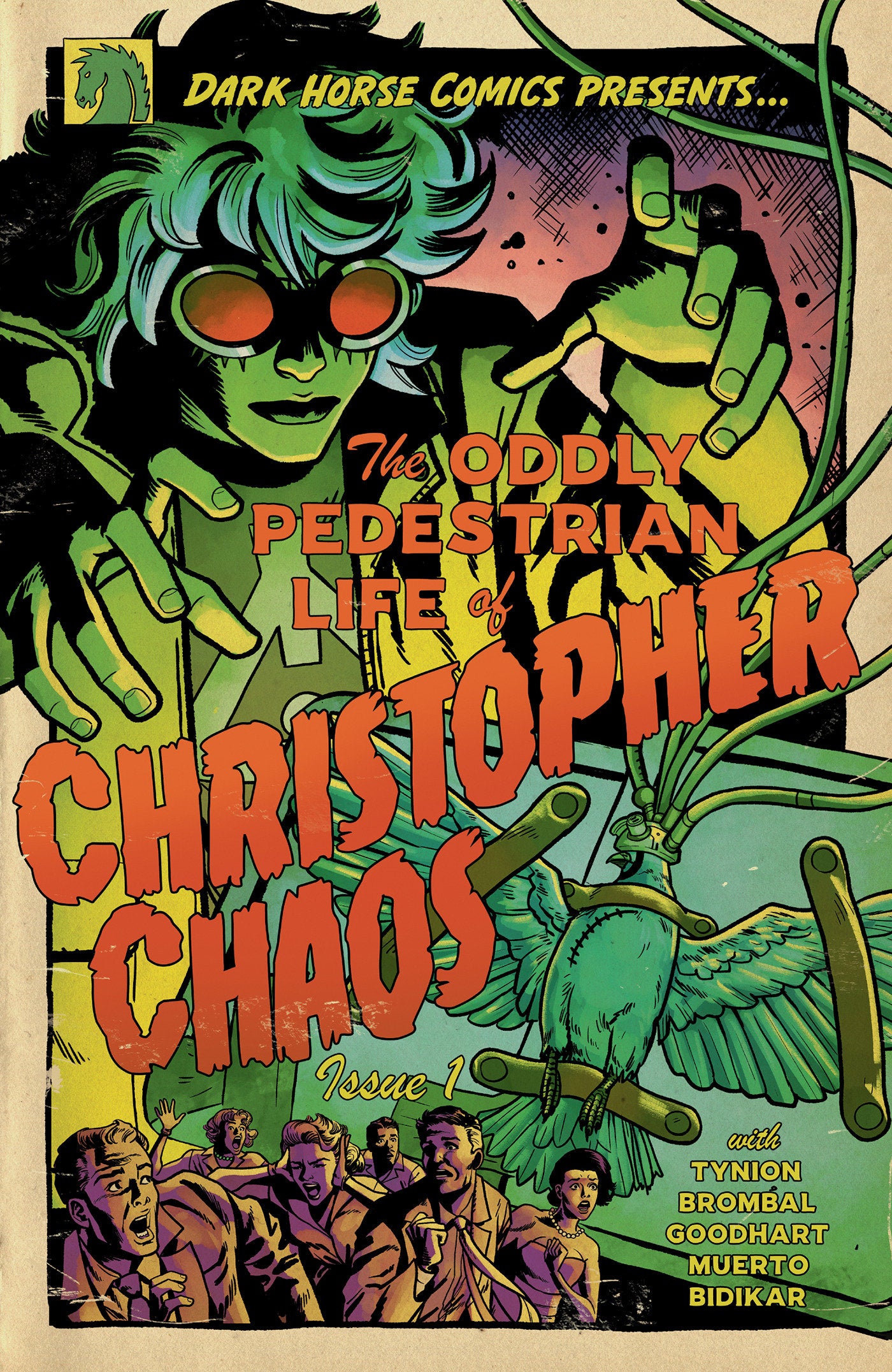 The Oddly Pedestrian Life Of Christopher Chaos #1 (Cover E) (Isaac Goodhart) | Dragon's Lair Comics and Fantasy Houston TX