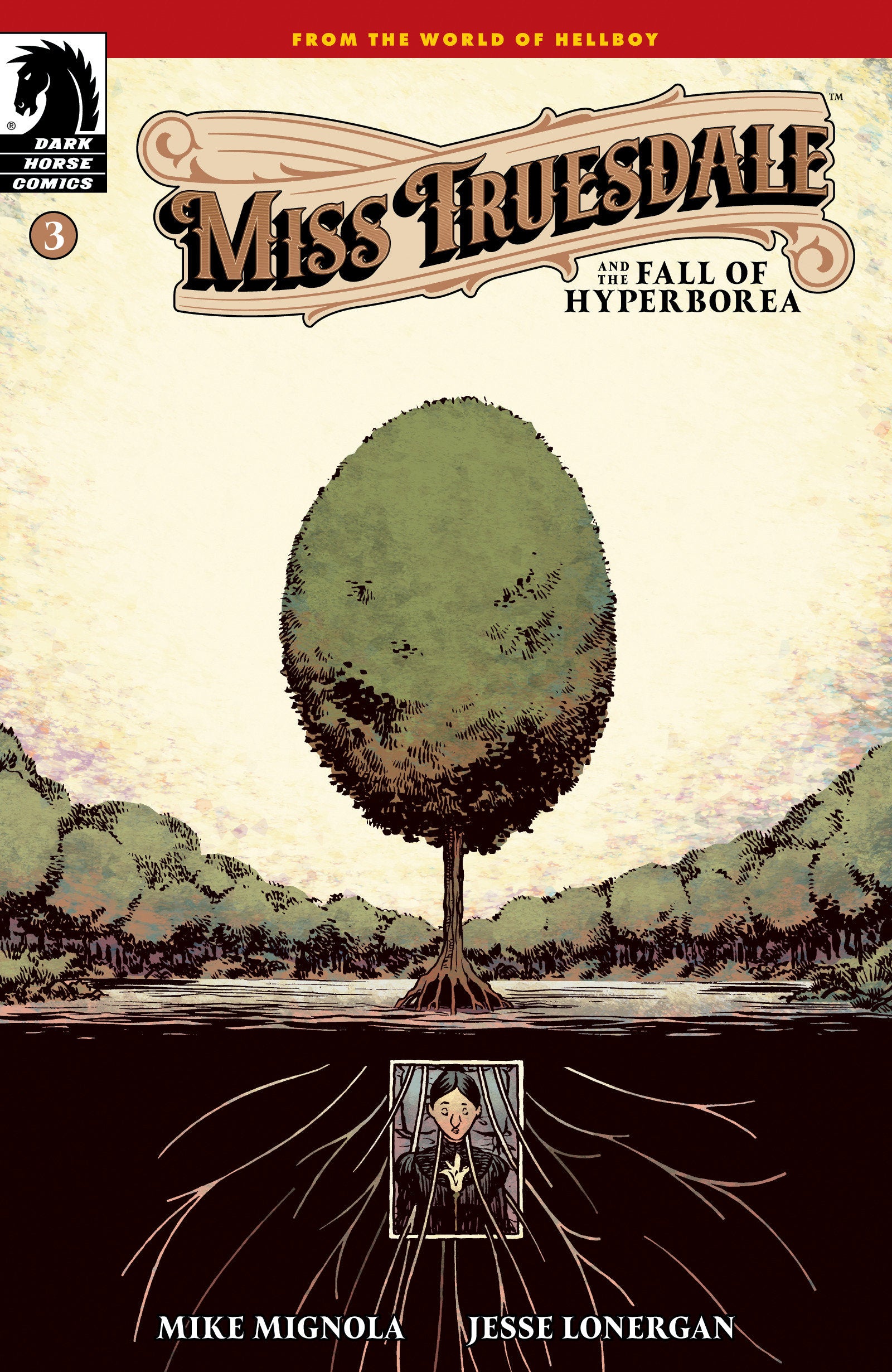 Miss Truesdale And The Fall Of Hyperborea #3 (Cover A) (Jesse Lonergan) | Dragon's Lair Comics and Fantasy Houston TX