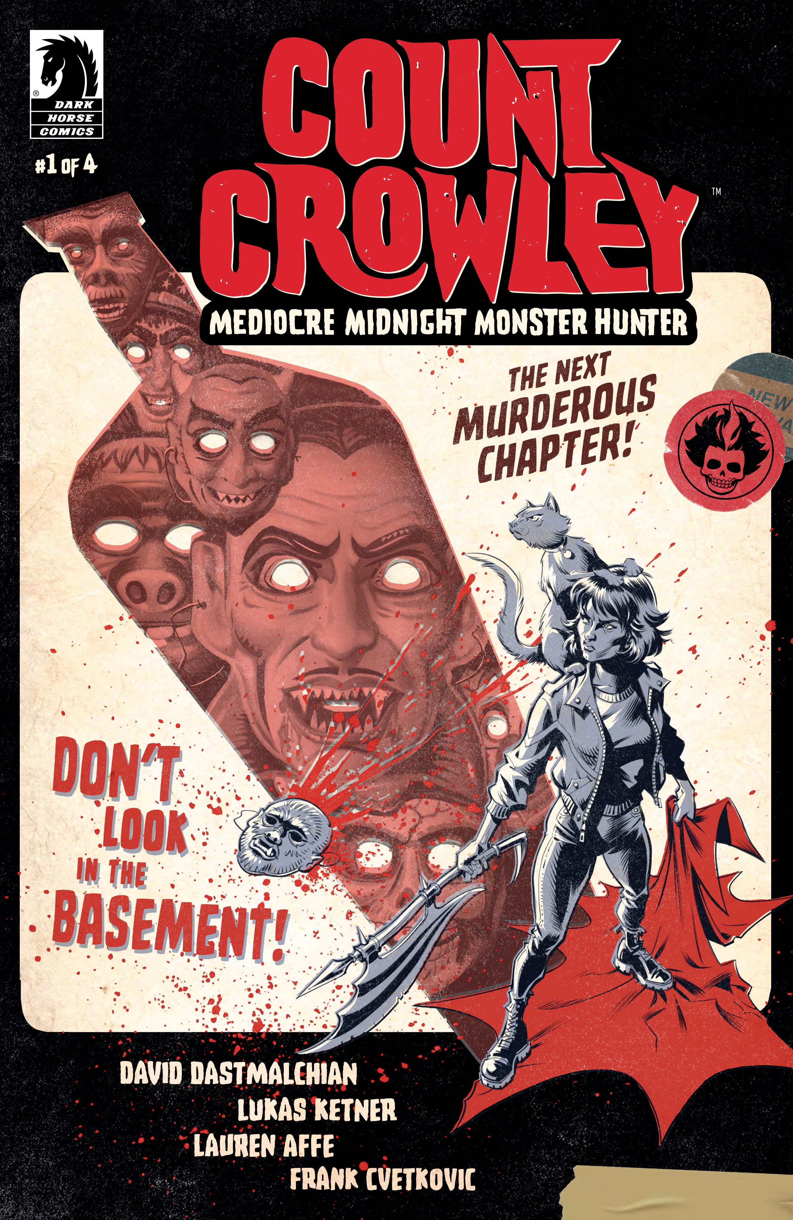 Count Crowley: Mediocre Midnight Monster Hunter #1 (Cover A) (Lukas Ketner) | Dragon's Lair Comics and Fantasy Houston TX