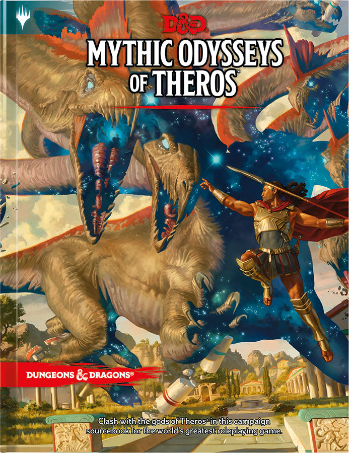 Dungeons and Dragons RPG: Mythic Odysseys of Theros Hard Cover | Dragon's Lair Comics and Fantasy Houston TX