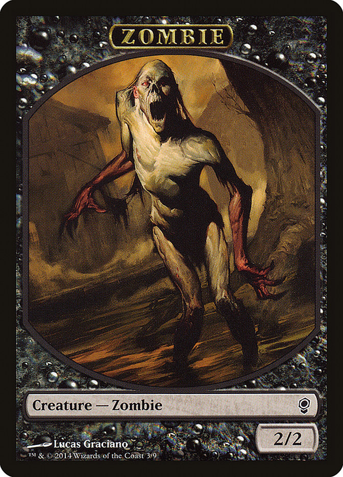 Zombie Token [Conspiracy Tokens] | Dragon's Lair Comics and Fantasy Houston TX