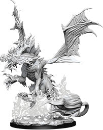 Wizkids Pathfinder Deep Cuts Unpainted Miniatures: W12 Nightmare Dragon | Dragon's Lair Comics and Fantasy Houston TX