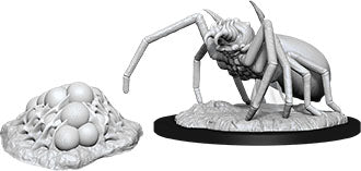 Wizkids Dungeons and Dragons Nolzur`s Marvelous Unpainted Miniatures: W12 Giant Spider & Egg Clutch | Dragon's Lair Comics and Fantasy Houston TX