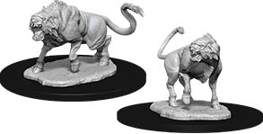 Wizkids Dungeons and Dragons Nolzur`s Marvelous Unpainted Miniatures: W12 Leucrotta | Dragon's Lair Comics and Fantasy Houston TX