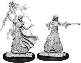 Wizkids Dungeons and Dragons Nolzur`s Marvelous Unpainted Miniatures: W12 Female Elf Wizard | Dragon's Lair Comics and Fantasy Houston TX