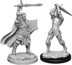 Wizkids Dungeons and Dragons Nolzur`s Marvelous Unpainted Miniatures: W12 Male Human Paladin | Dragon's Lair Comics and Fantasy Houston TX