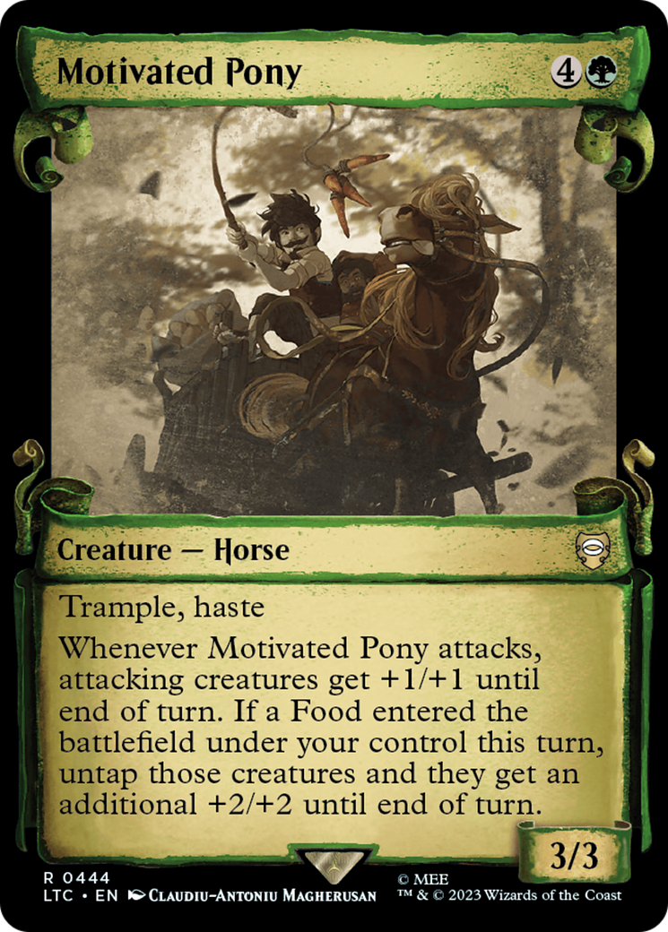 Motivated Pony [The Lord of the Rings: Tales of Middle-Earth Commander Showcase Scrolls] | Dragon's Lair Comics and Fantasy Houston TX