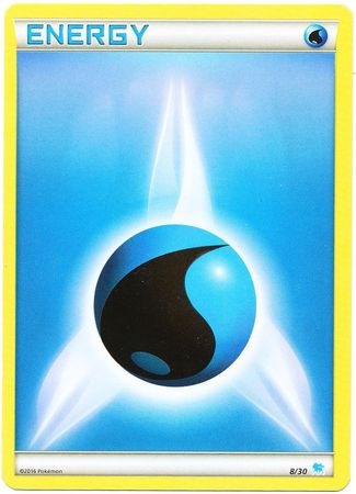 Water Energy (8/30) [XY: Trainer Kit 3 - Suicune] | Dragon's Lair Comics and Fantasy Houston TX