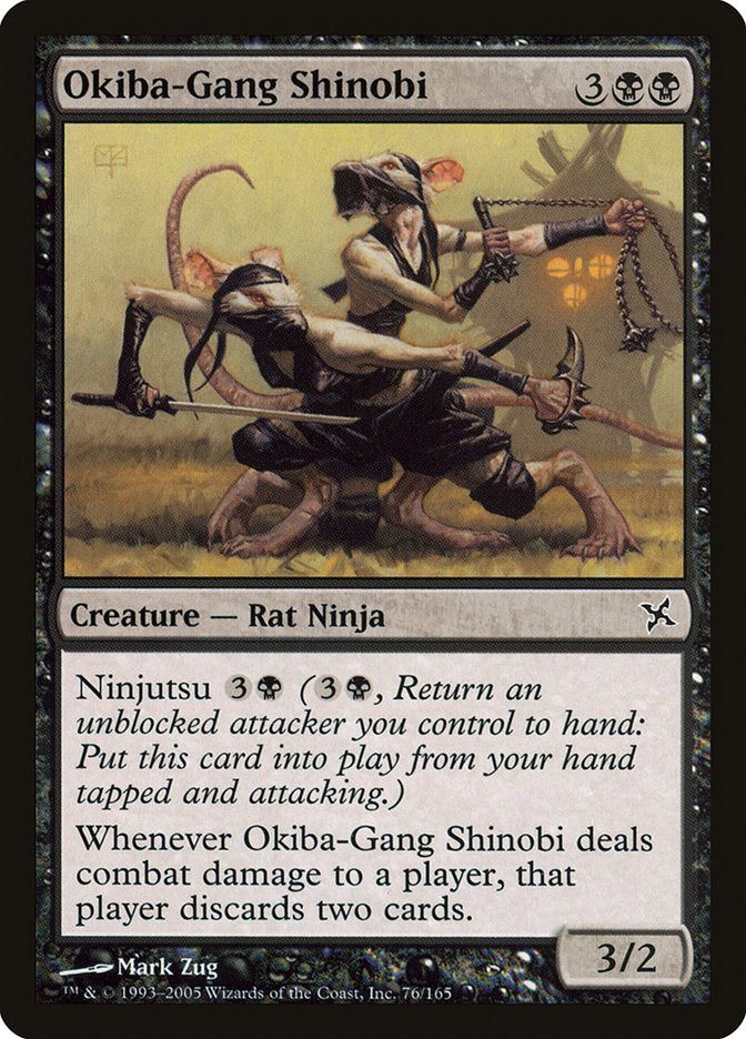 Okiba-Gang Shinobi [Betrayers of Kamigawa] | Dragon's Lair Comics and Fantasy Houston TX