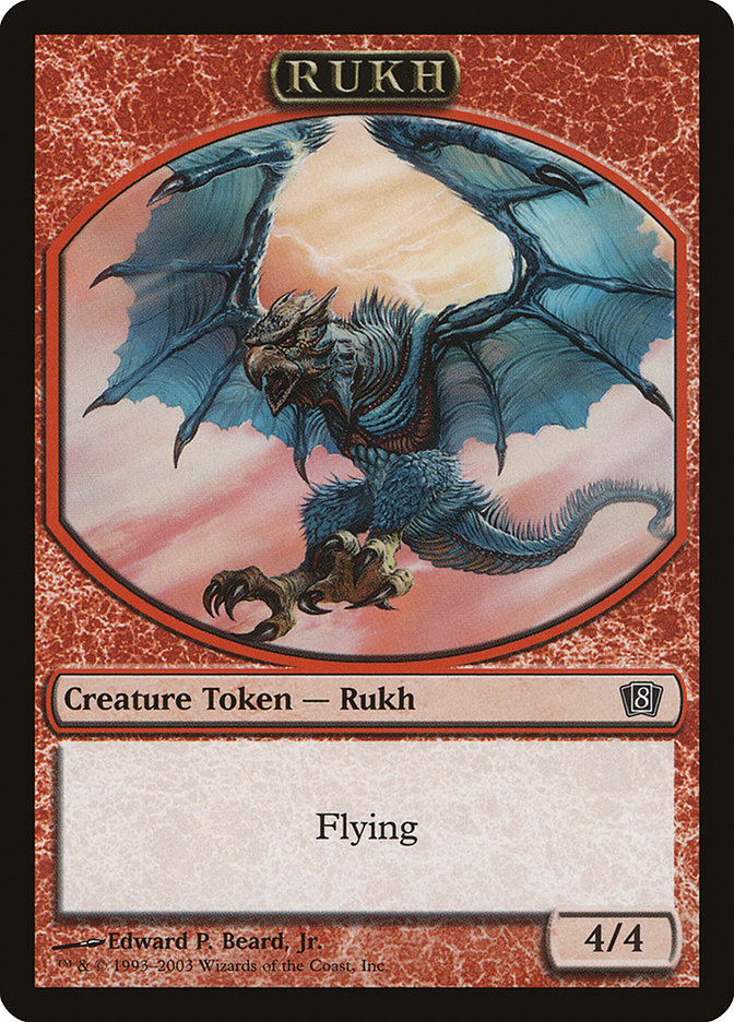 Rukh Token [Magic Player Rewards 2003] | Dragon's Lair Comics and Fantasy Houston TX