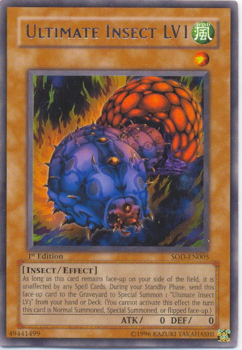 Ultimate Insect LV1 [SOD-EN005] Rare | Dragon's Lair Comics and Fantasy Houston TX