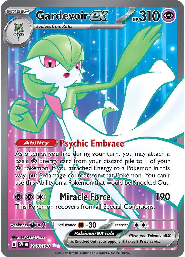 Gardevoir ex (228/198) [Scarlet & Violet: Base Set] | Dragon's Lair Comics and Fantasy Houston TX