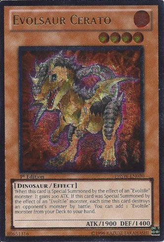 Evolsaur Cerato [PHSW-EN020] Ultimate Rare | Dragon's Lair Comics and Fantasy Houston TX