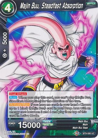 Majin Buu, Steadfast Absorption (BT9-080) [Universal Onslaught] | Dragon's Lair Comics and Fantasy Houston TX