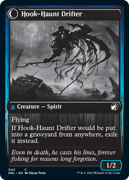 Baithook Angler // Hook-Haunt Drifter [Innistrad: Double Feature] | Dragon's Lair Comics and Fantasy Houston TX