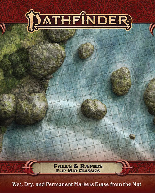 Pathfinder RPG: Flip-Mat Classics - Falls and Rapids | Dragon's Lair Comics and Fantasy Houston TX