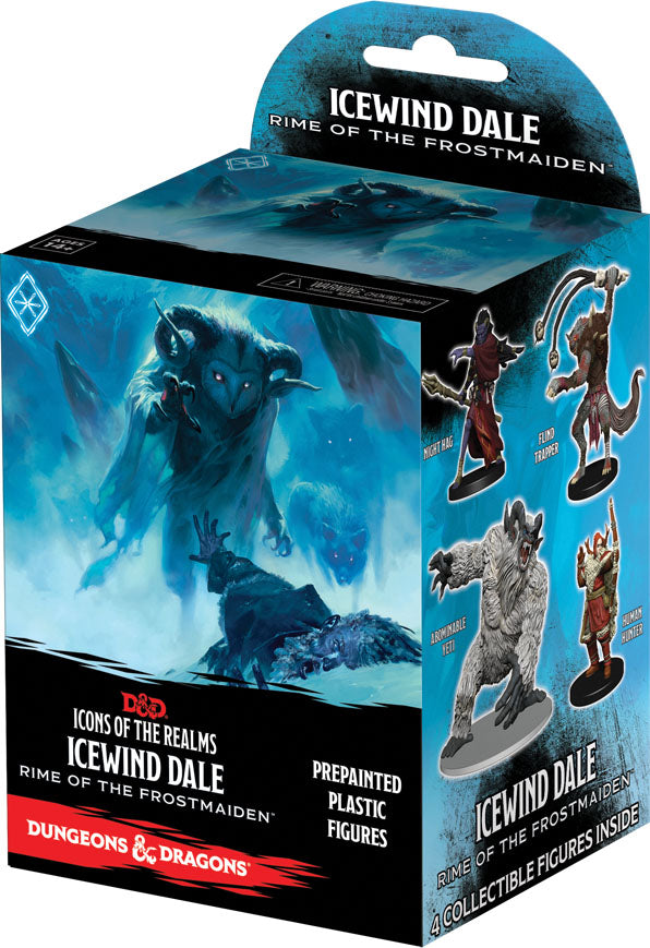 Wizkids  Dungeons and Dragons Fantasy Miniatures: Icons of the Realms Set 17 Icewind Dale: Rime of the Frostmaiden Booster Brick (8) | Dragon's Lair Comics and Fantasy Houston TX