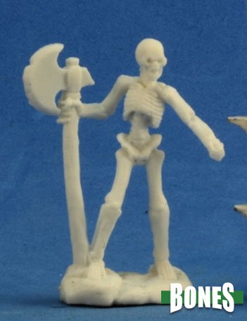 Reaper Bones: Skeleton Warrior Axeman (3) | Dragon's Lair Comics and Fantasy Houston TX