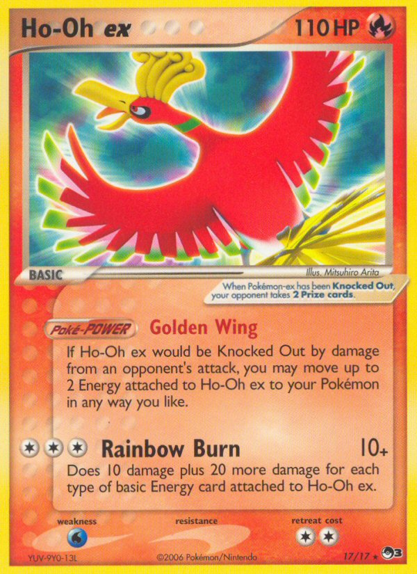 Ho-Oh ex (17/17) (Holo) [POP Series 3] | Dragon's Lair Comics and Fantasy Houston TX