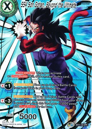 SS4 Son Gohan, Beyond the Ultimate (SPR) (BT11-123) [Vermilion Bloodline] | Dragon's Lair Comics and Fantasy Houston TX