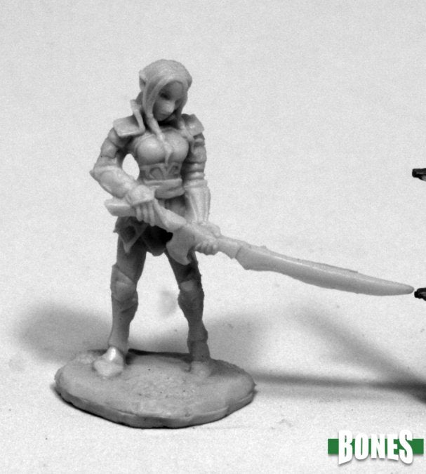 Reaper Bones: Half-Elf Fighter, Fiara | Dragon's Lair Comics and Fantasy Houston TX