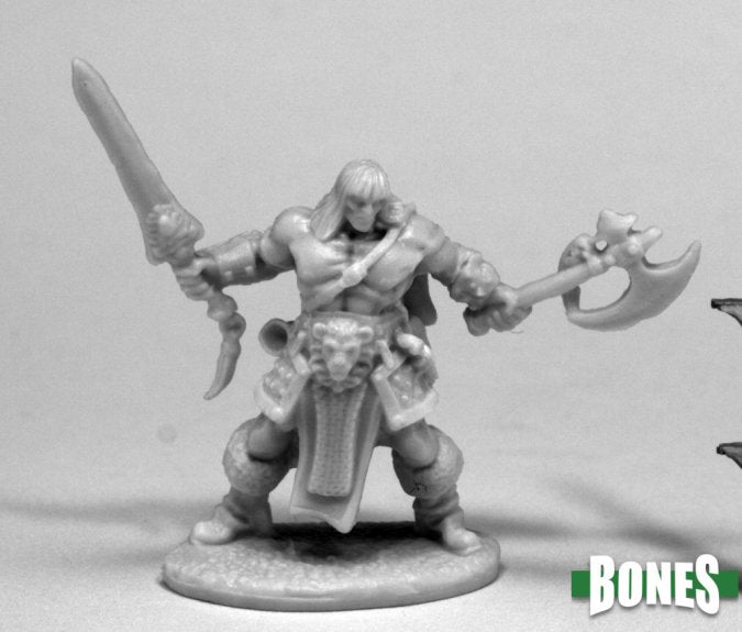 Reaper Bones: Human Barbarian, Brand | Dragon's Lair Comics and Fantasy Houston TX