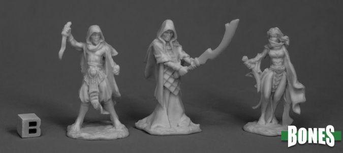 Reaper Bones: Cultists Pack 1 (3) | Dragon's Lair Comics and Fantasy Houston TX