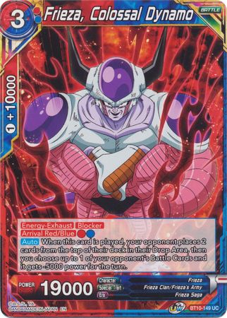 Frieza, Colossal Dynamo (BT10-149) [Rise of the Unison Warrior] | Dragon's Lair Comics and Fantasy Houston TX