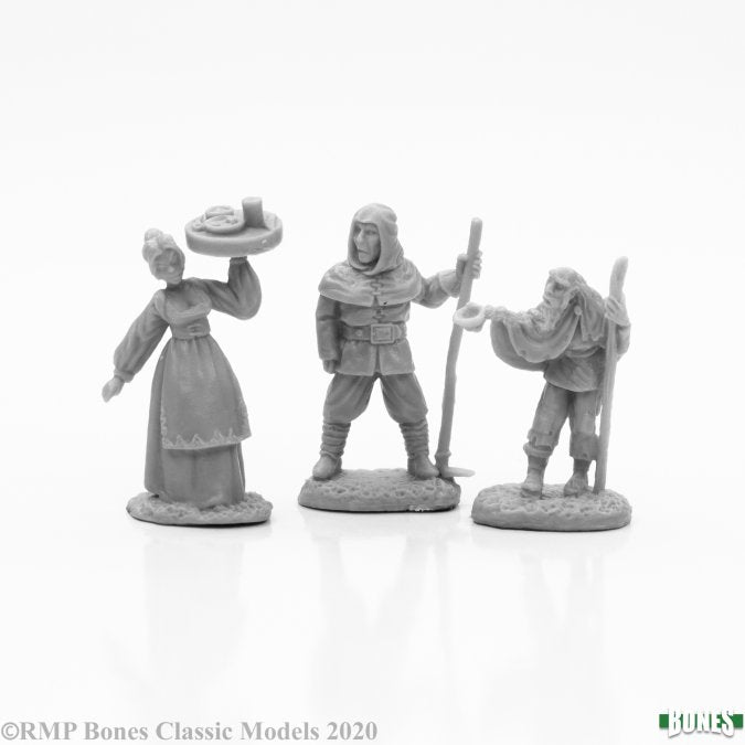 Reaper Bones: Townsfolk I (3) | Dragon's Lair Comics and Fantasy Houston TX